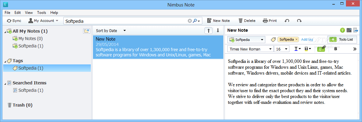 Nimbus Note 绿色版