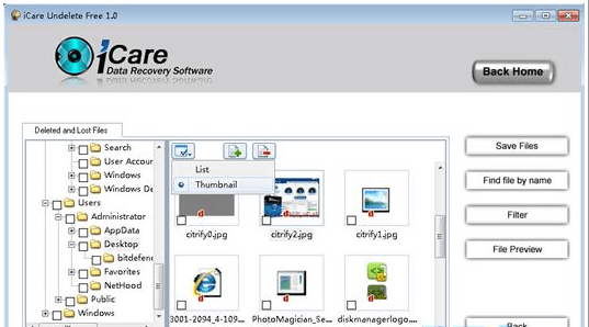 iCare Undelete free 绿色版