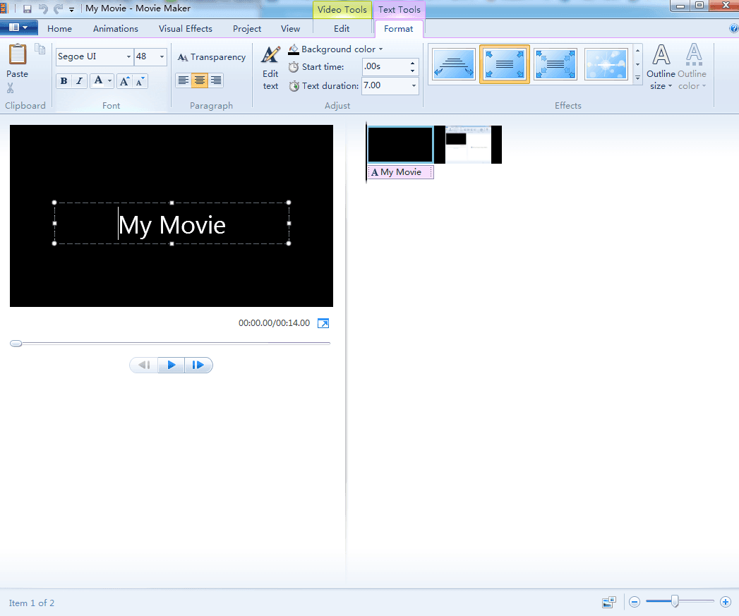 Windows Live Movie Maker 官方版