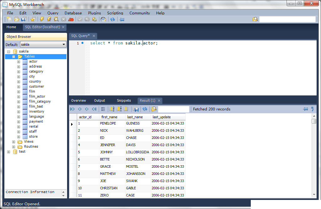 MySQL Workbench 中文版