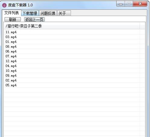 度盘下载器 V2.0.3 绿色版