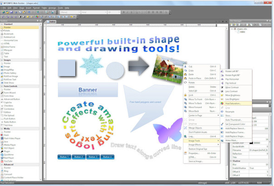 WYSIWYG Web Builder(网页生成工具) v 12.4.0中文版