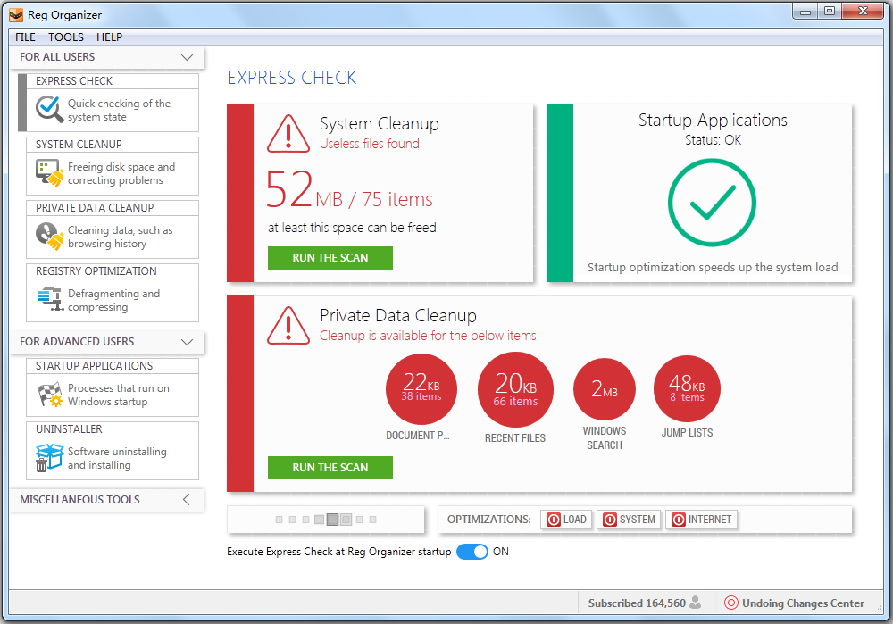 Reg Organizer(清理注册表) V8.25.1